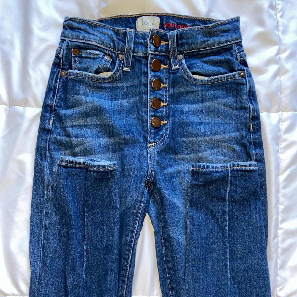 Alice + Olivia You Look Good Jean